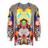 Inoa Monrovian 12001 Multi Long Sleeve Blouse Silk Shirt Monrovian 12001 Tie Shirt